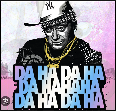 The Duke dressed in hip hop gear image