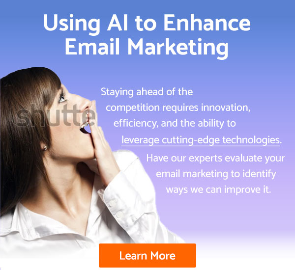 AWG promotional email